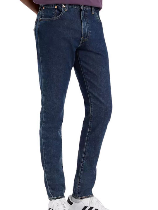512 Ανδρικό Παντελόνι Τζιν με Slim Tapered Εφαρμογή Dark Blue Denim