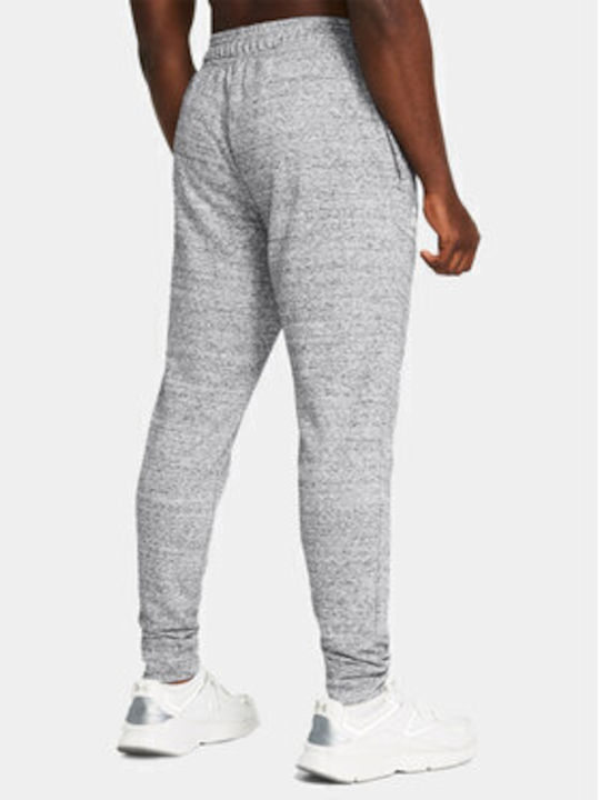 Ua Rival Terry Sweatpants with Elastic Gray