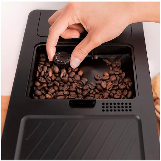 Cecotec Cremmaet Compact Αυτόματη Μηχανή Espresso 1470W Πίεσης 19bar Μαύρη