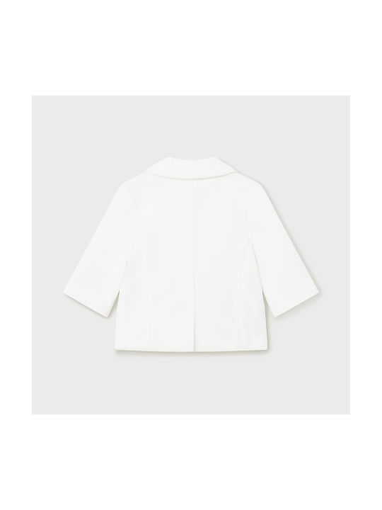 Mayoral Kids Blazer White