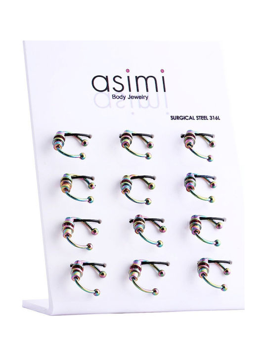 ASIMI Обеци за пиърсинг Септум Нос ASIMI Обеци за пиърсинг Септум Нос