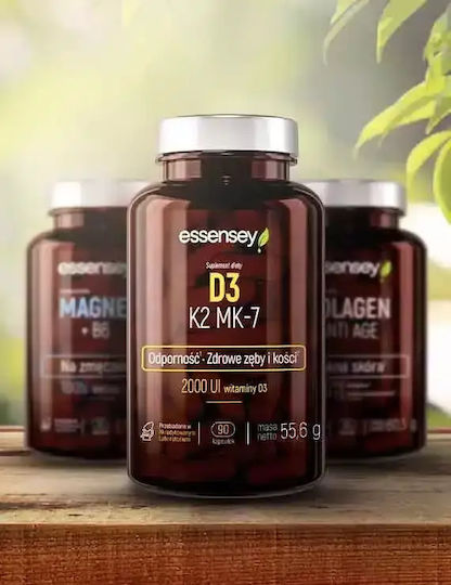 Essensey Nutrition D3 K2 Mk-7 (90 Caps)