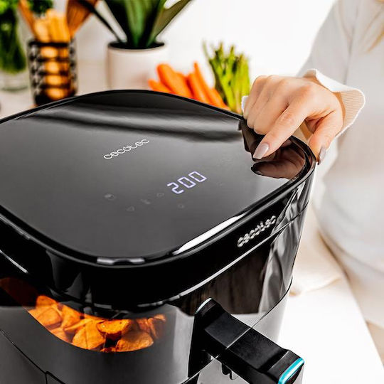 Cecotec Cecofry DuoHeat 6000 Air Fryer 6lt Μαύρο