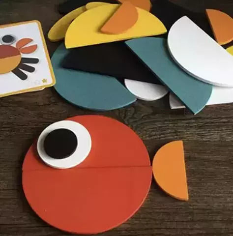 Ξύλινο Παιδικό Puzzle Σφηνώματα 29pcs Kruzzel