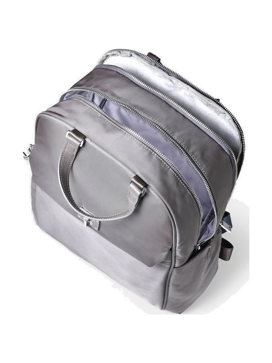 Hedgren Backpack Αδιάβροχο 13.6lt Γκρι