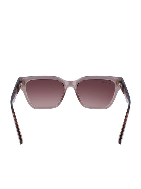 Lacoste Sunglasses Plastic Frame and Brown Gradient Lens L6002S-035