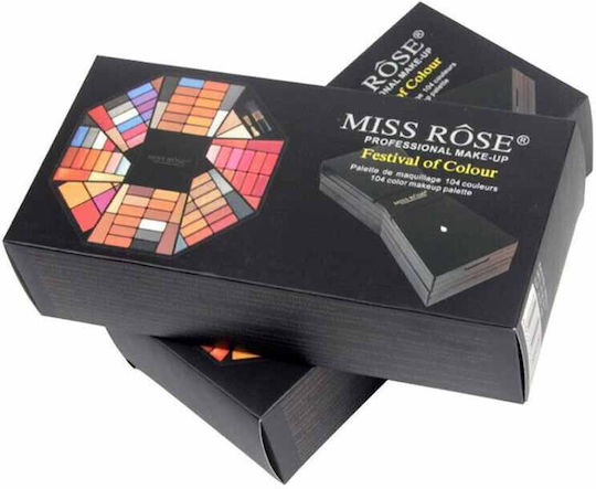 Σετ Μακιγιάζ Miss Rose Festival, 104 Χρώματα