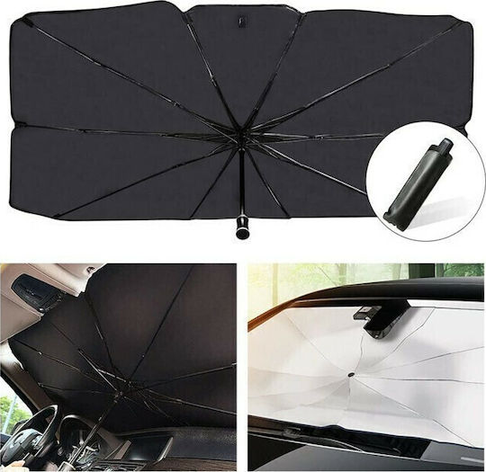 ikonka Internal Car Windshield Sunshade Umbrella 110x65cm