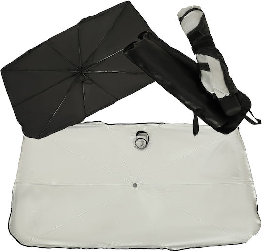 ikonka Internal Car Windshield Sunshade Umbrella 110x65cm