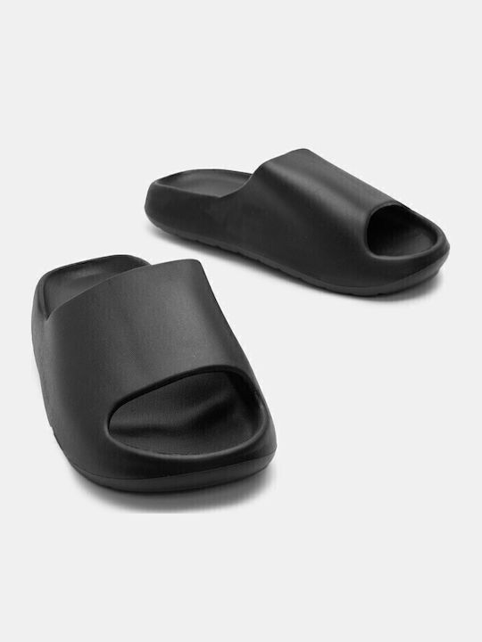 Slides Cu Platformă În Culoare Neagră