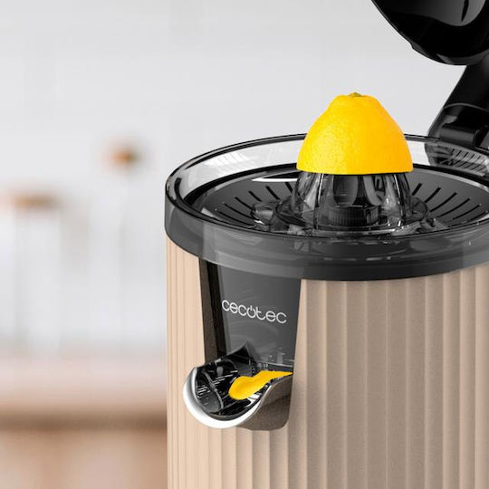 Cecotec Xqueeze RetroJuice 600 Retro Electric Juicer 600W Beige