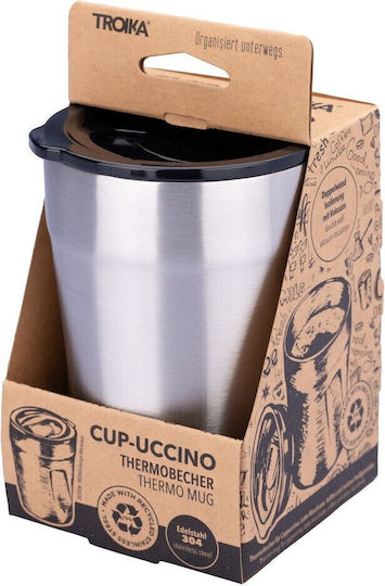 Troika Glass Thermos Stainless Steel 300ml Silver