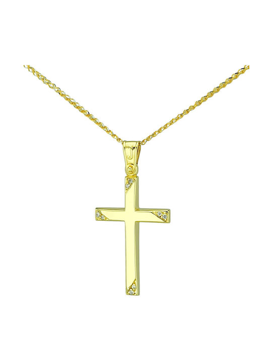 Papadopoulos Gold Women's Cross