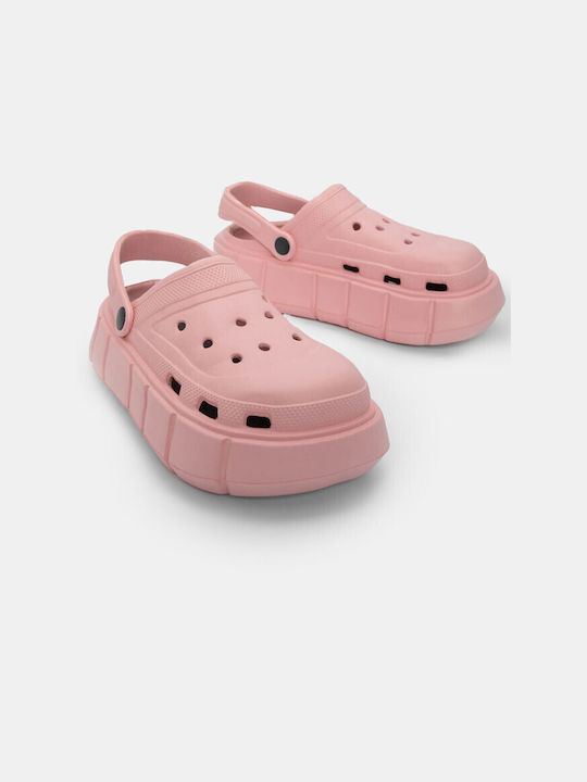 Luigi Clogs Pink