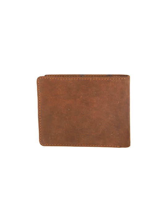 Men's Handmade Leather Wallet Toya Brown