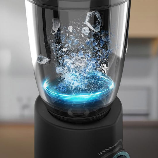 Cecotec Power Black Titanium 2300MAX Mix Go Blender Cu Cană Din Plastic 1,5 L 2300W Negru