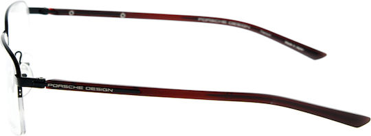 Porsche Design Männlich Metallisch Brillenrahmen Schwarz P83165515140