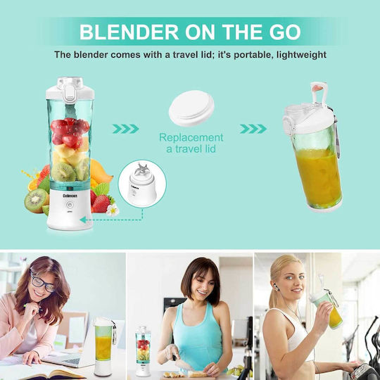 Cobocen A9 Blender with Plastic Jug 600 ml 270W White