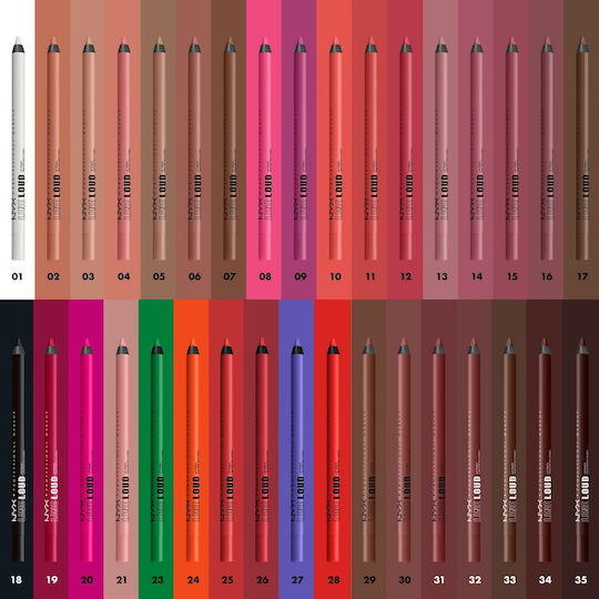 NYX Professional Makeup Line Loud Молив за устни 34 Make A Statement