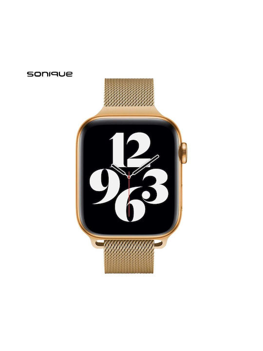 Sonique Strap Stainless Steel Bronze (Apple Watch 38/40/41/42mm)