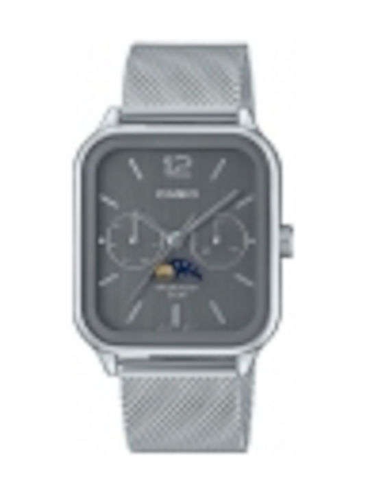 Casio Ρολόι Μπαταρίας με Μεταλλικό Μπρασελέ