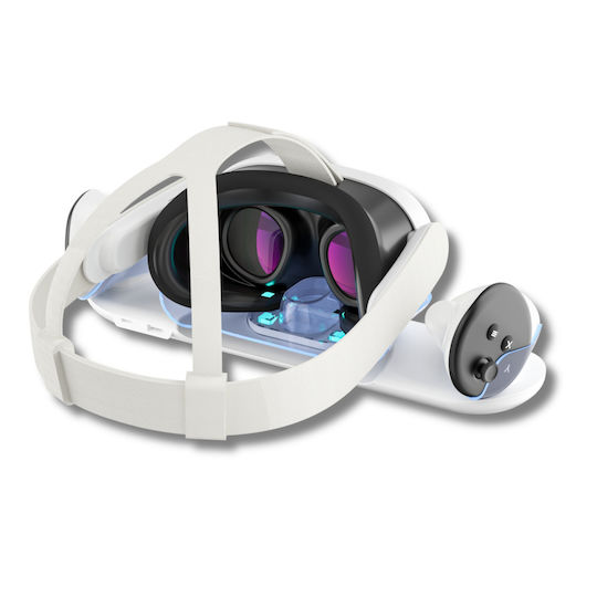 Aolion VR-Hülle für Meta Quest 3 in Weißer Farbe