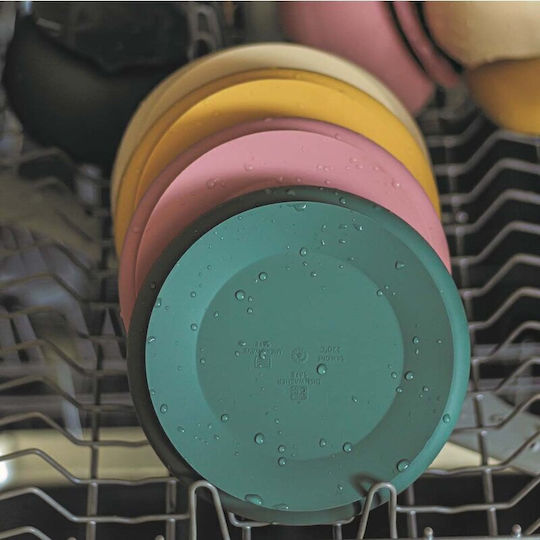 Petite & Mars Bol pentru copii din silicon Verde