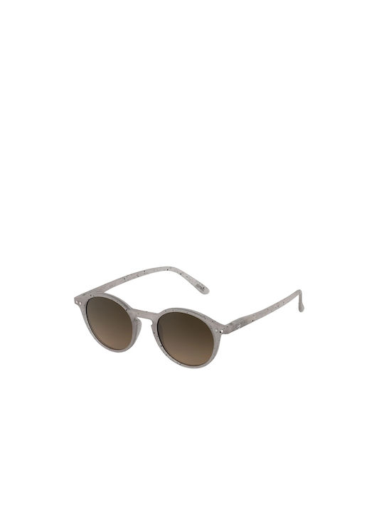 Izipizi #d Sonnenbrillen mit Beige Rahmen und Beige Linse