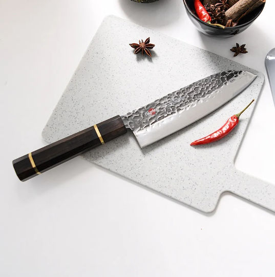 Fissman Kensei Bokuden Μαχαίρι Santoku από Ανοξείδωτο Ατσάλι 18cm