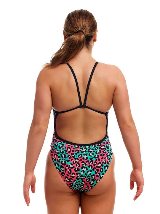 Funkita Girl's Single Strap Детски Бански Една част Multi