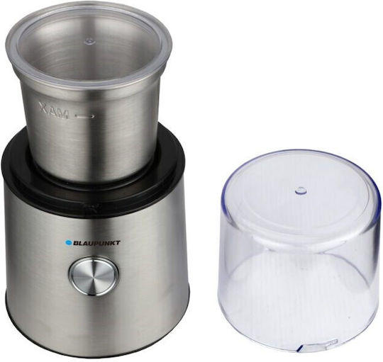 Blaupunkt Electric Coffee Grinder 200W for 85gr Beans Silver