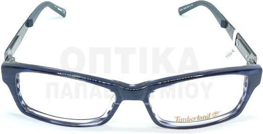 Timberland Männlich Kunststoff Brillenrahmen Blau 1251 092