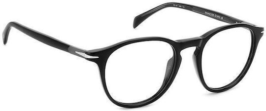 David Beckham Masculin Plastic Rame ochelari Negru DB 1126 ANS