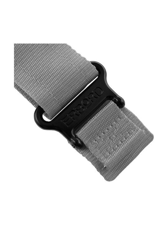 Erbord Λουράκι Υφασμάτινο Γκρι (Universal 22mm)