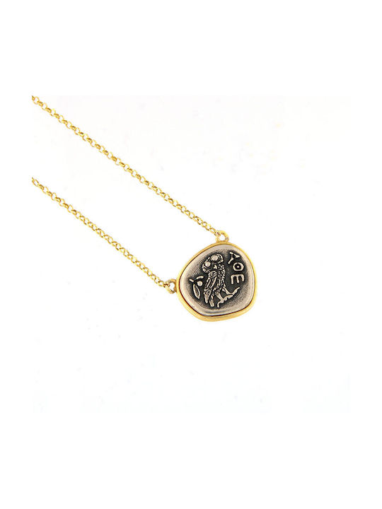 Santarosa Necklace from Gold Plated Silver