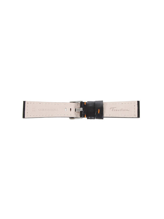 Tzevelion Leather Strap Brown 24mm