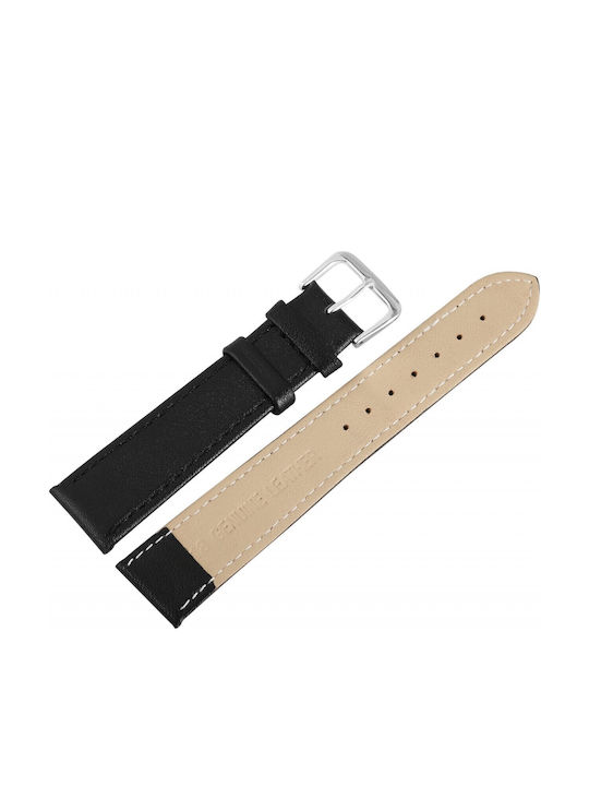 New Era Leather Strap Black 20mm