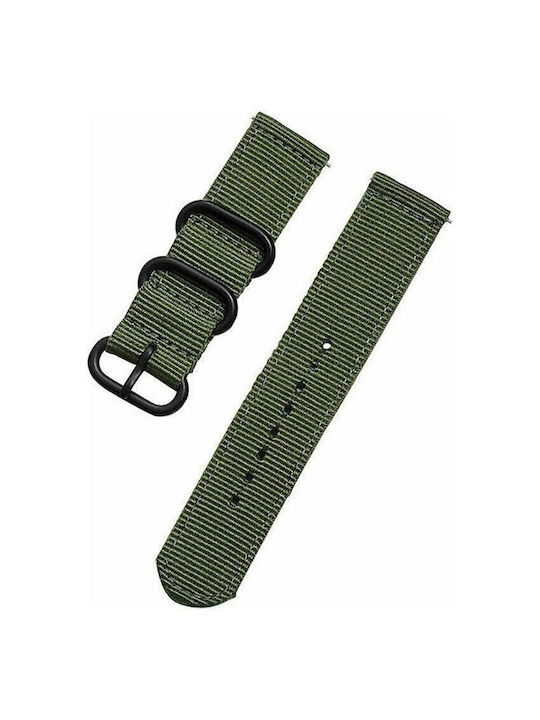 VStraps Fabric Strap Khaki 22mm