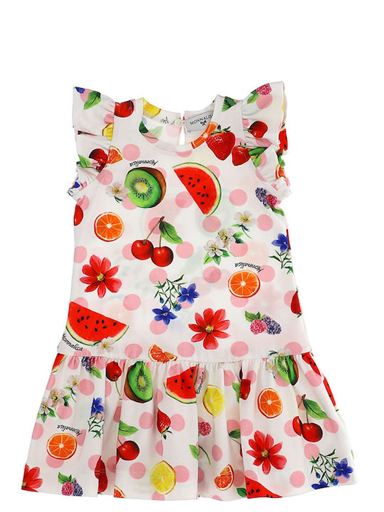 Kleid Monnalisa mit Obst 315928 5627-9984 Mädchen