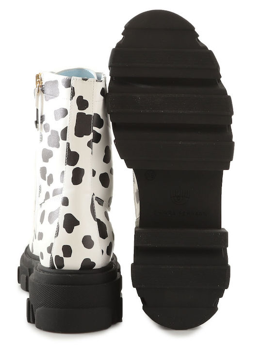 Chiara Ferragni Dalmata Damen Stiefeletten CF3038_034-DALMATA