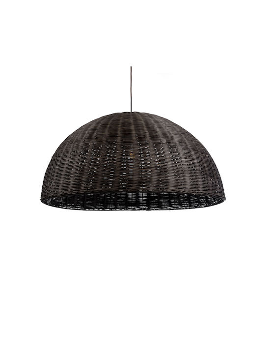 GloboStar Montana Hanging Ceiling Light Copper Boho Grid with E27 Socket 80x40x40cm