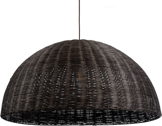 GloboStar Montana Deckenleuchte Kupfer Boho Raster mit Lampenbirnensockel E27 80x40x40cm