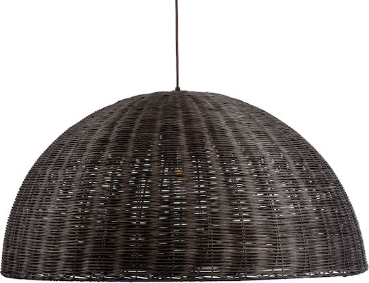 GloboStar Montana Deckenleuchte Kupfer Boho Raster mit Lampenbirnensockel E27 80x40x40cm