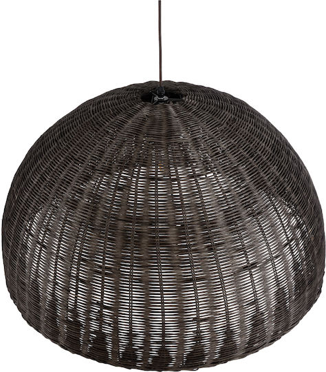 GloboStar Montana Deckenleuchte Kupfer Boho Raster mit Lampenbirnensockel E27 80x40x40cm