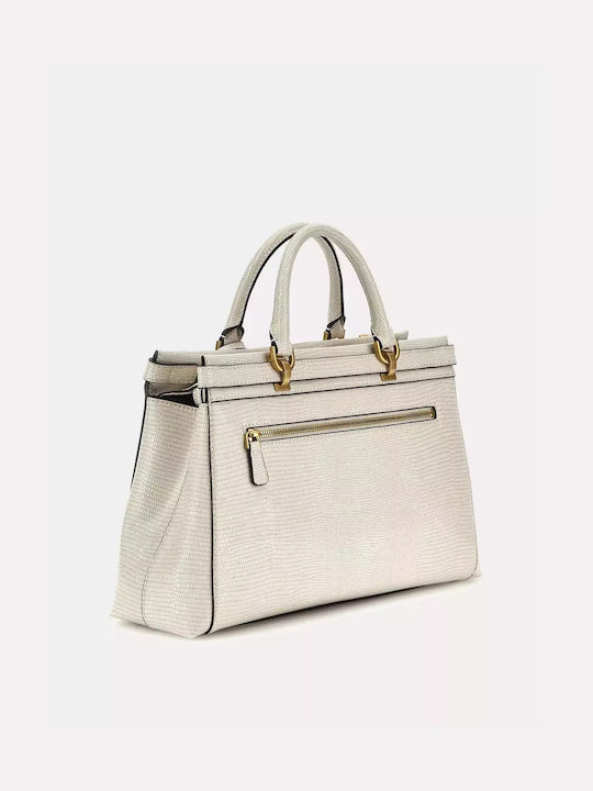 Guess Leder Damentasche Handtasche Gray