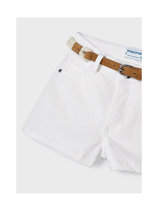 Mayoral Kids Shorts/Bermuda Fabric White