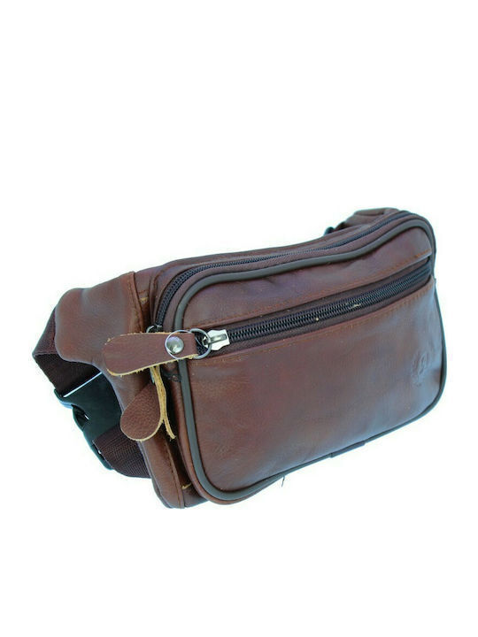 Magazin online pentru bărbați Piele Bum Bag pentru Talie Maro