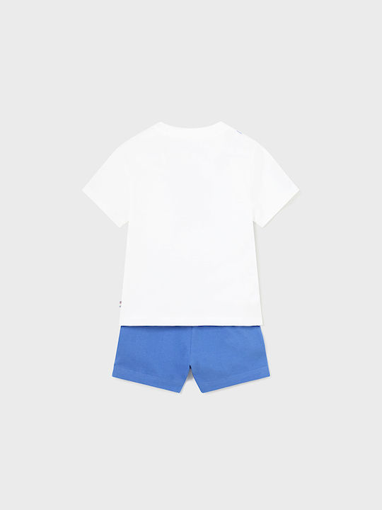 Mayoral Kids Set with Shorts Summer 2pcs White