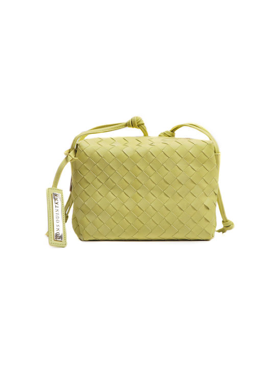 Pons Quintana Leather Women's Bag Shoulder Yellow