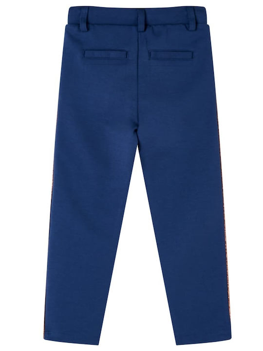 vidaXL Kids Sweatpants Navy Blue 1pcs